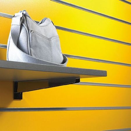 Click Here To Enlarge This Photo Of 5No&period; Yellow Slatwall Display Panel 8ft x 4ft &lpar;2400mm x 1200mm&rpar;