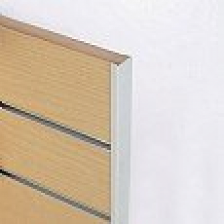 Click Here To Enlarge This Photo Of Slatwall Plastic &vert; Pvc End Cap Profile