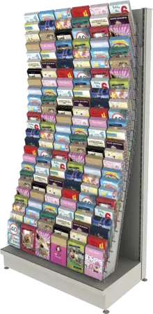 Click Here To Enlarge This Photo Of Bartuf 11 Tier Greeting Card Shelving