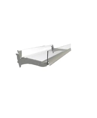 Click Here To Enlarge This Photo Of Bartuf 150mm Deep Individual Flangle Confectionery Shelves