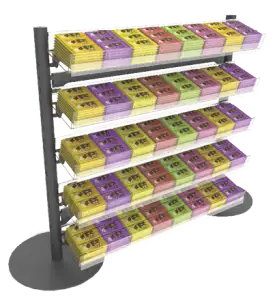 Bartuf Queue Management Confectionery Shelving