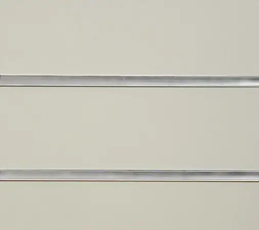 Click Here To Enlarge This Photo Of Grey Slatwall Panels RAL 7047 - 2400mm x 1200mm