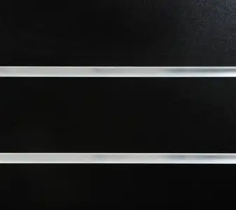 Black Slatwall Panels - 2400mm x 1200mm