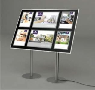 A4 portrait &plus; A3 landscape LED Light Panels