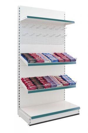Click Here To Enlarge This Photo Of Modular Shelving - Stationery &sol; Confectionery Wall Display